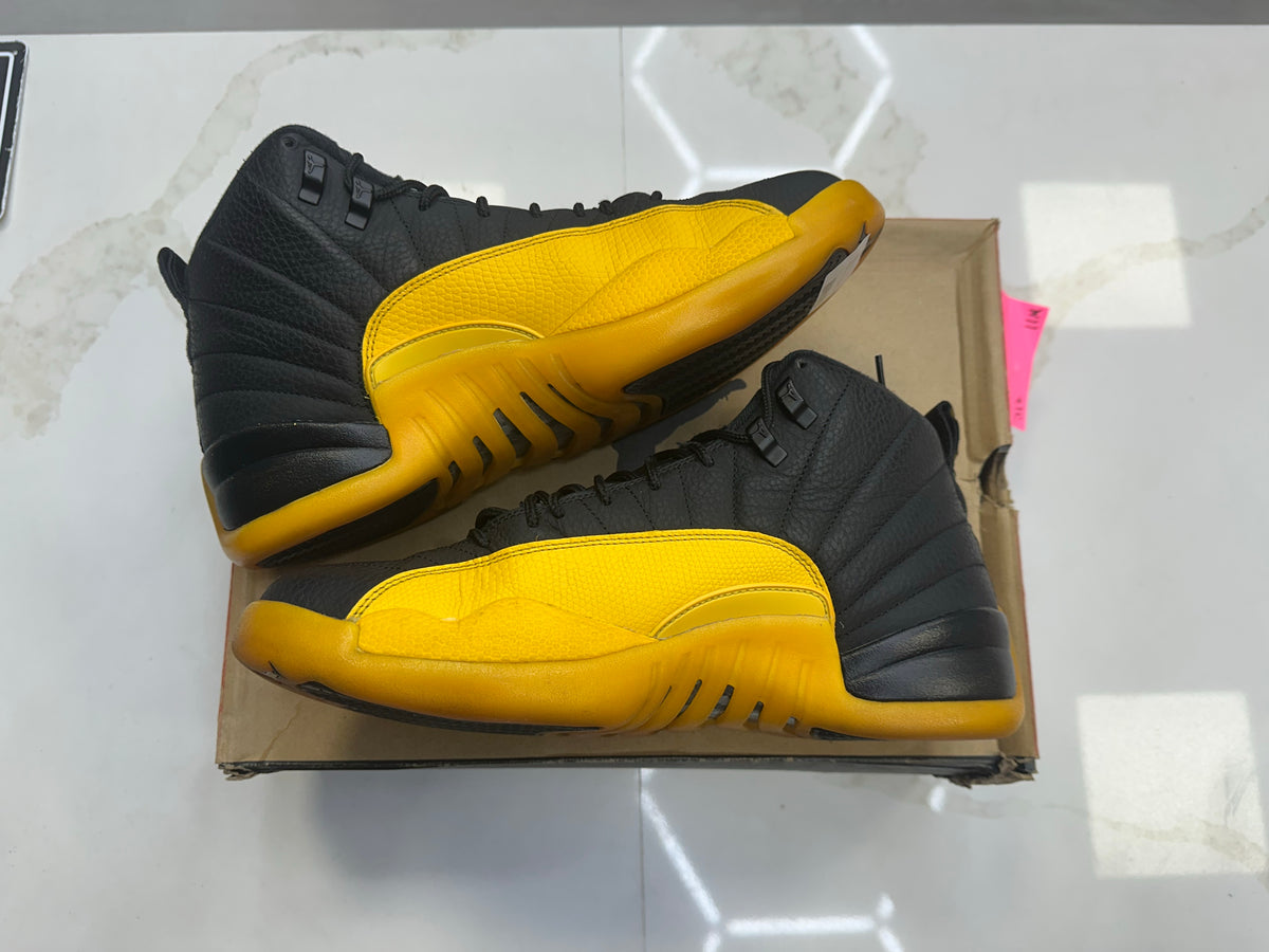 Jordan 12 Retro Black University Gold