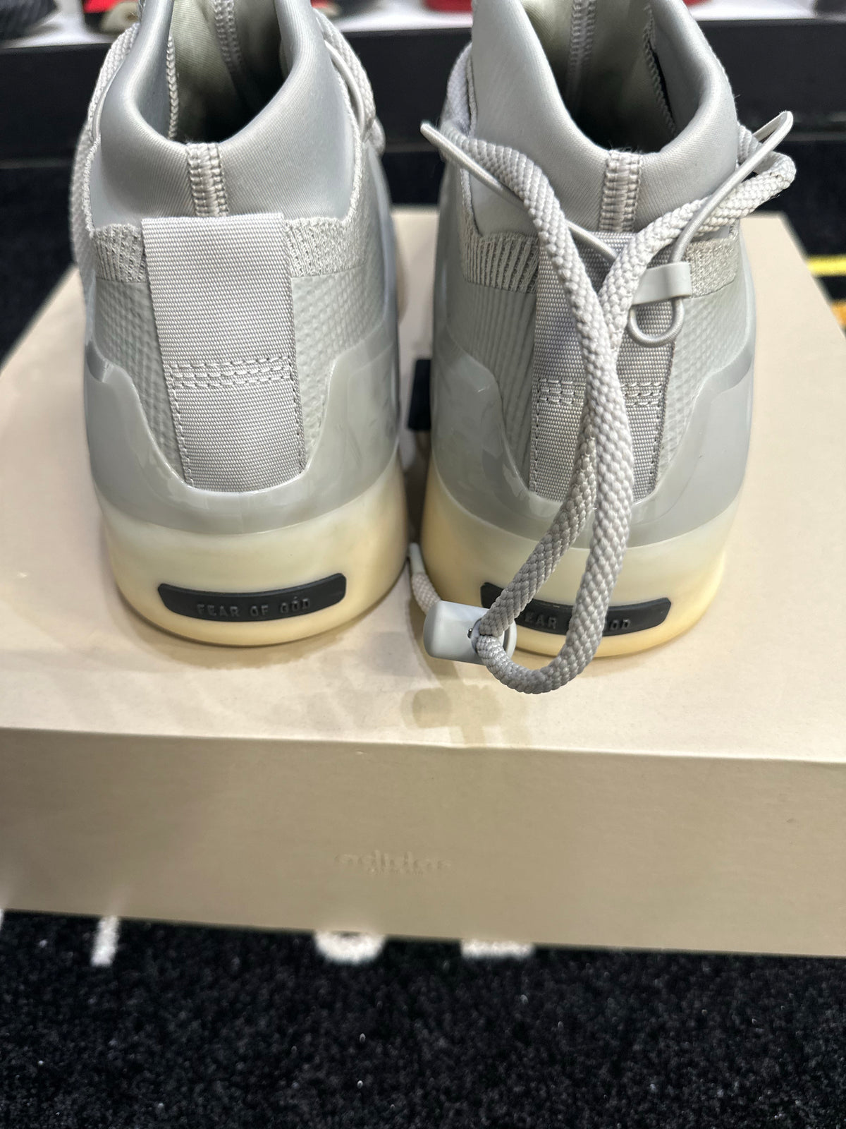 adidas Fear of God Athletics I Basketball Sesame Carbon