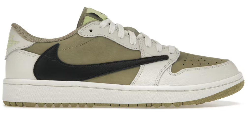 Air Jordan 1 Retro Low Golf X Travis Scott "Neutral Olive"