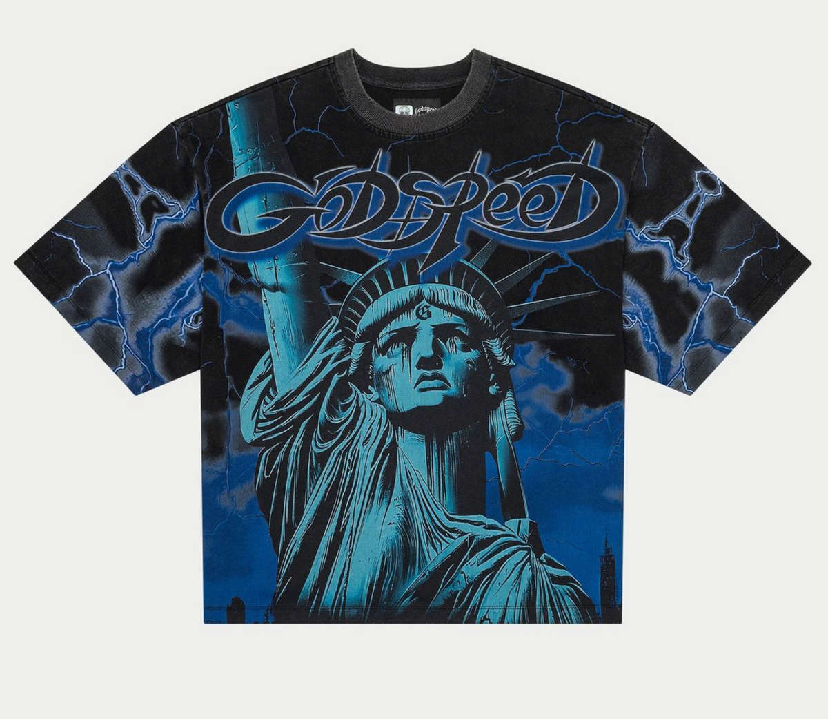 Godspeed Voltage Tee Shirt (LA Blue)