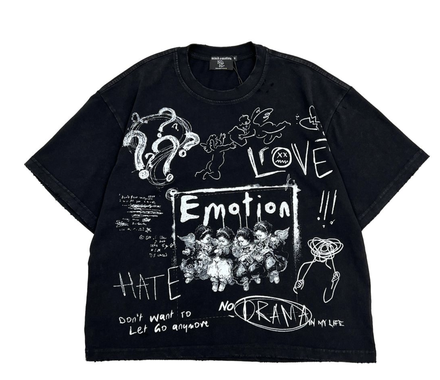 Mixed Emotions Black “Chaos” Tee