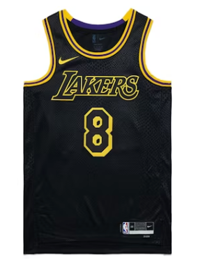 Nike Kobe Bryant Mamba Mentality Los Angeles Lakers City Edition Swingman Jersey (FW23)