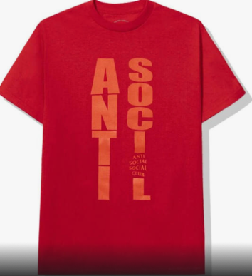 Anti Social Club Tee "Everything you Want Red"