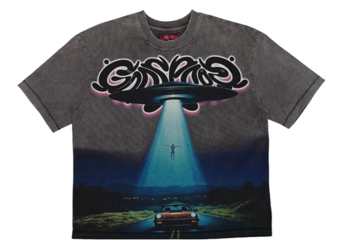 Godspeed O.B.E Tee "Grey Wash"