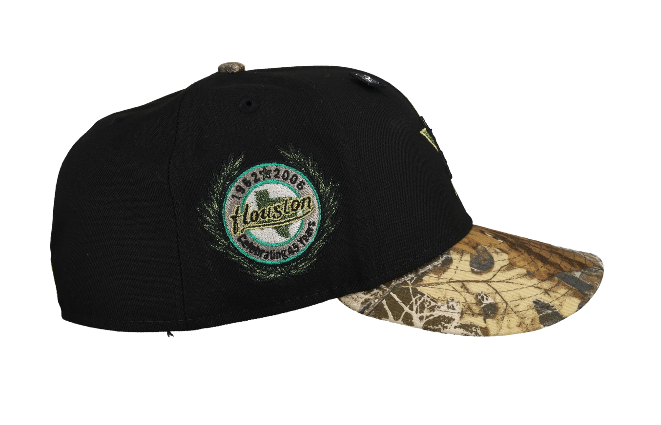 Houston Astros 45 Years Black/Realtree Metallic 59Fifty Fitted Hat