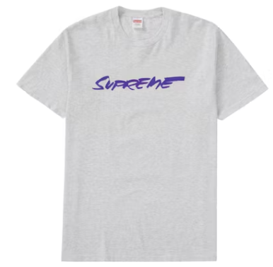 Supreme Futura Logo Tee (Ash Grey)