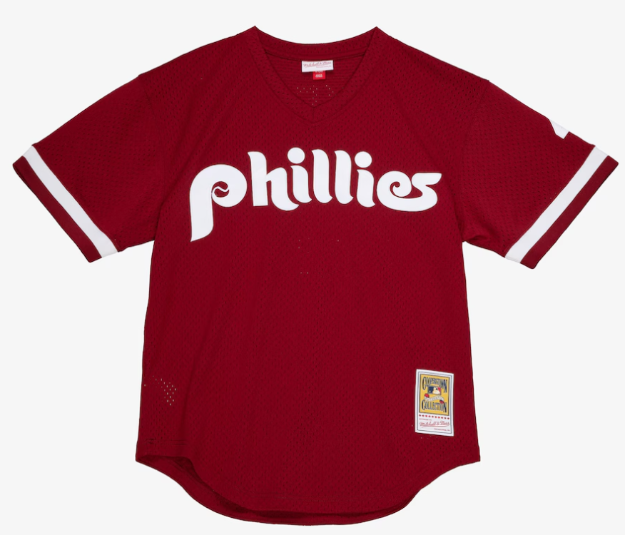 Lenny Dykstra Burgundy Philadelphia Phillies 1991