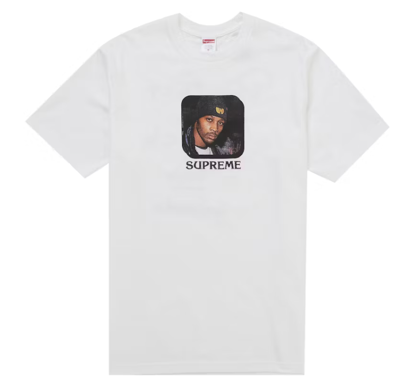 Supreme "Wu Tang Clan RZA" Tee White FW25