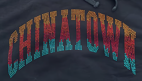 Chinatown Market Hoodie Rhinstone