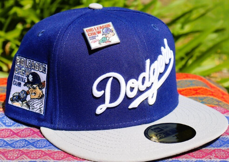 Fitted Hat Dodgers "Big League Chew"