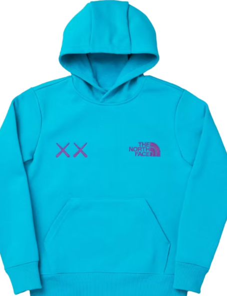 Kaws X The North Face "Enamel Blue" (Youth)