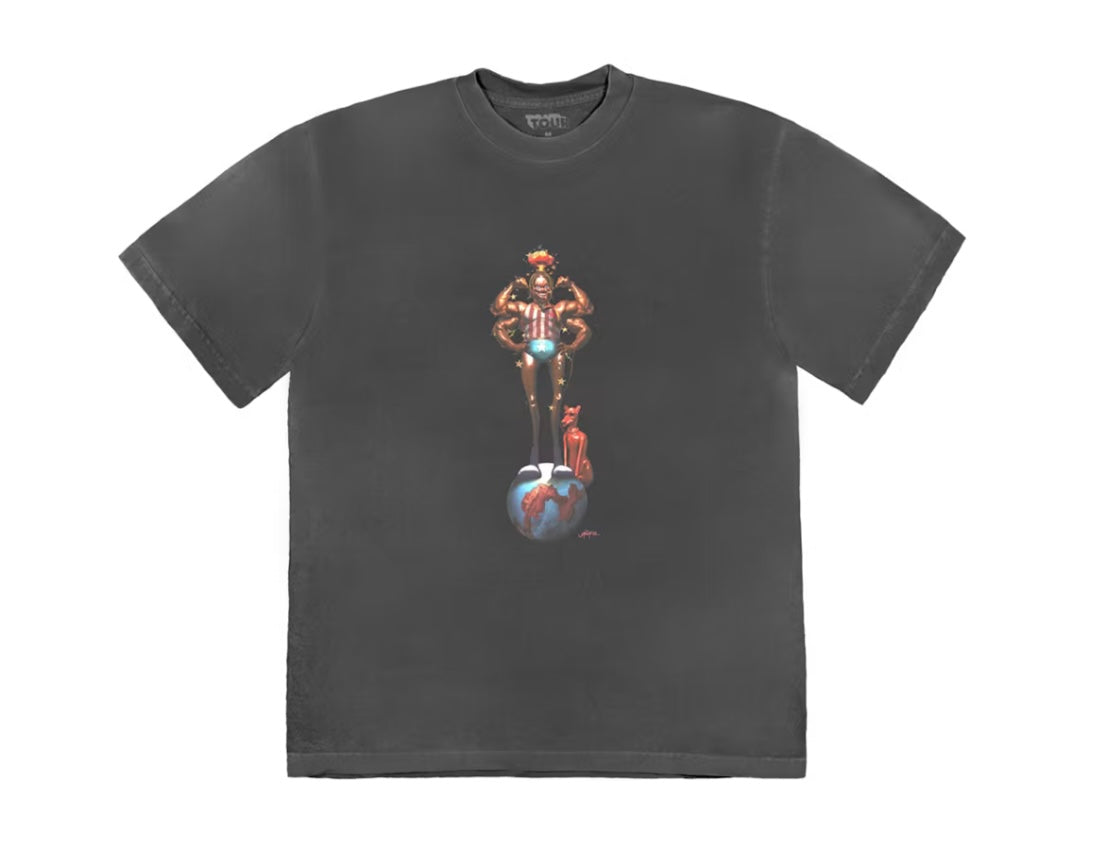 Travis Scott Utopia Is In Miami Circus Maximus Tee “Black“