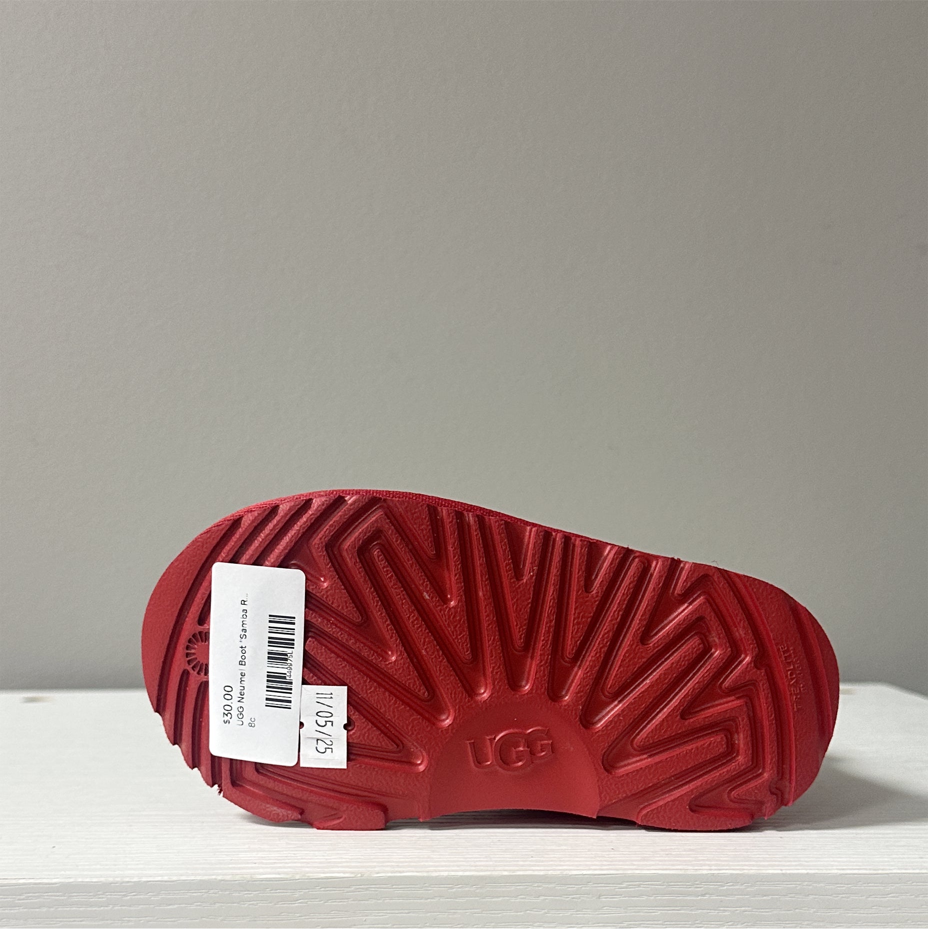 UGG Neumel Boot "Samba Red" (TD) (Pre-Owned)