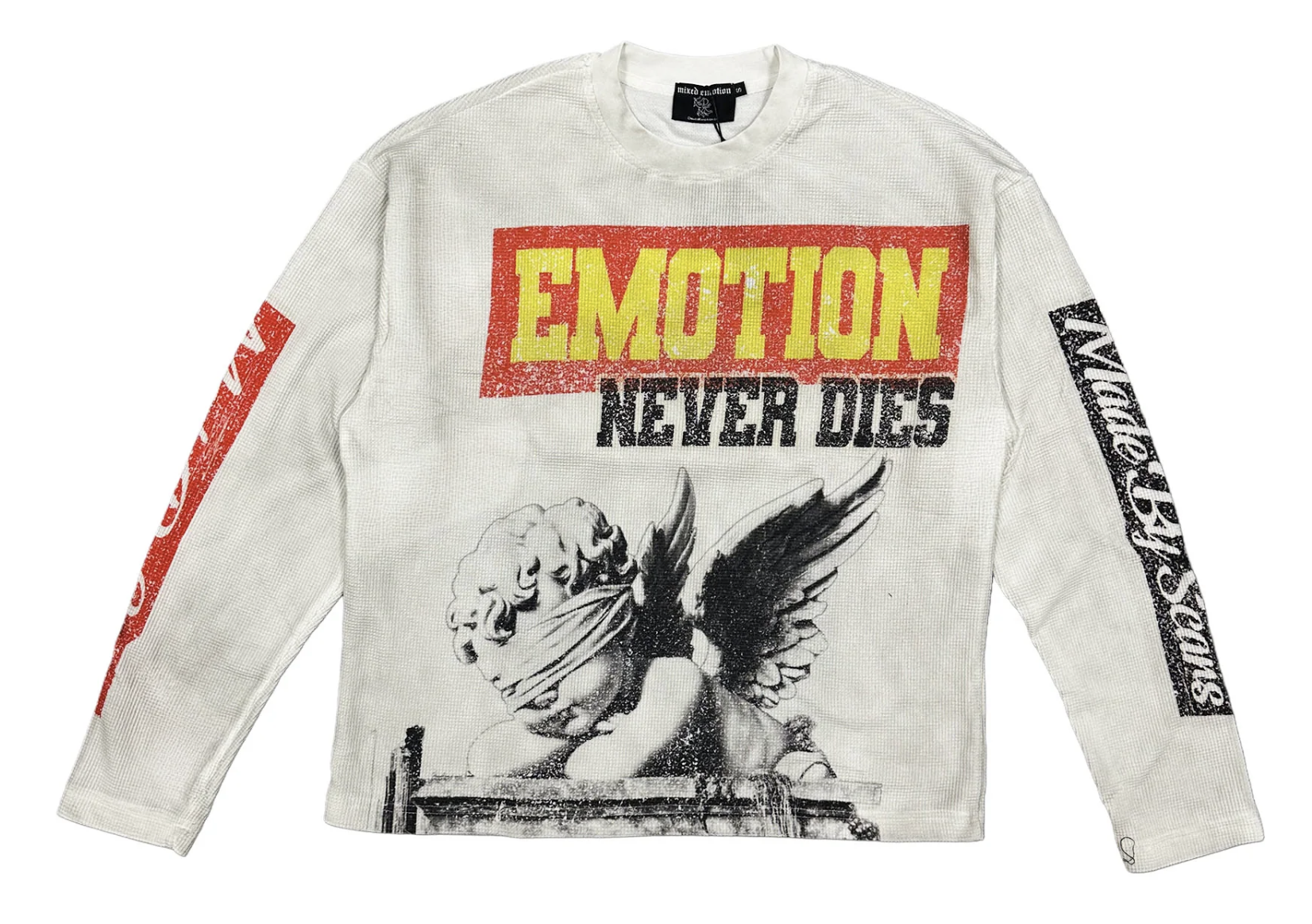 Mixed Emotions "Dreams" Long Sleeve Tee Shirt (White)