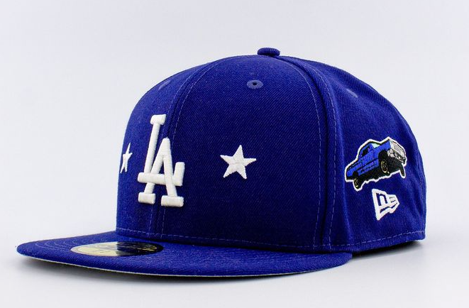 Fitted Hat Dodgers "West Coast Stars"
