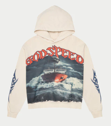 Godspeed "Sea Sick" Hoodie Bone