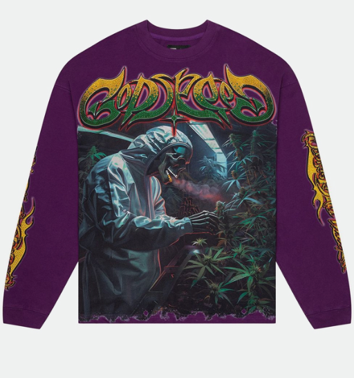 Godspeed Indoor VVS L/S Tee "Purple"