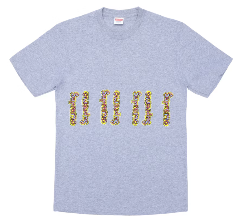 Supreme "Gonz Logo" Tee Shirt (Grey) SS18