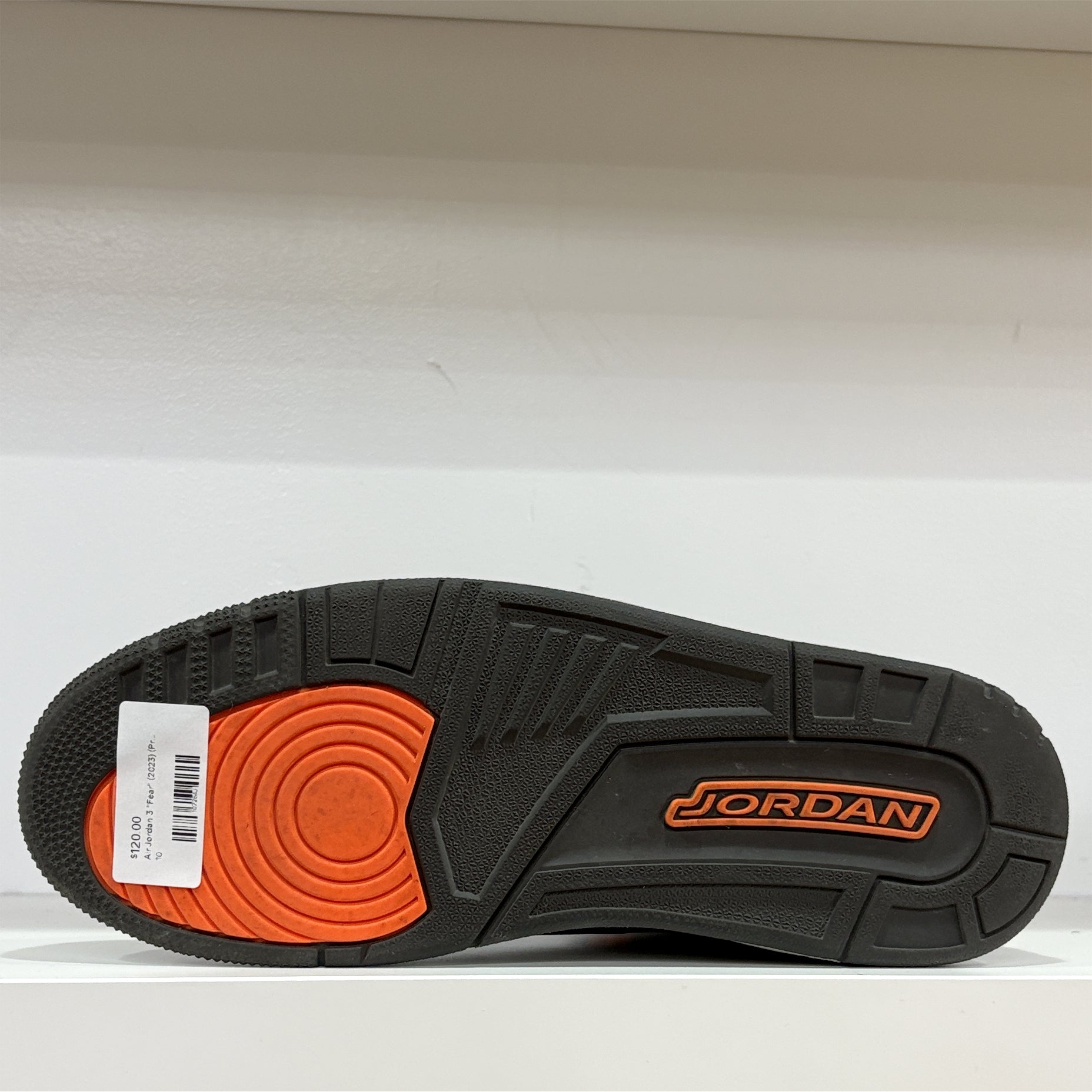 Air Jordan 3 "Fear"(Pre-Owned) 2023