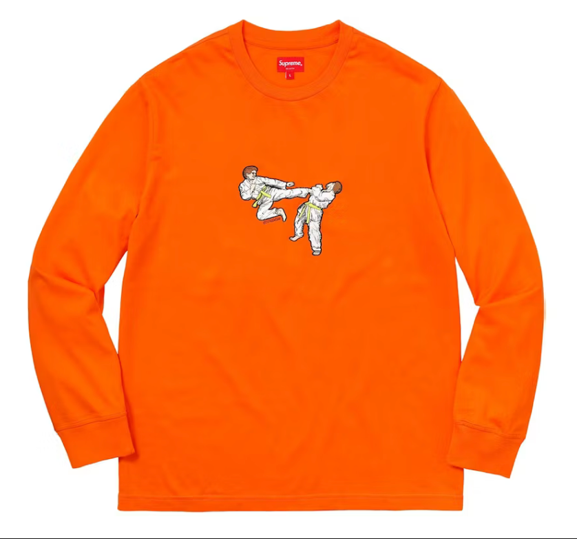 Supreme Karate L/S Tee "Orange"