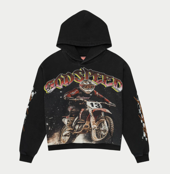 Godspeed Motorcross Hoodie "Black"