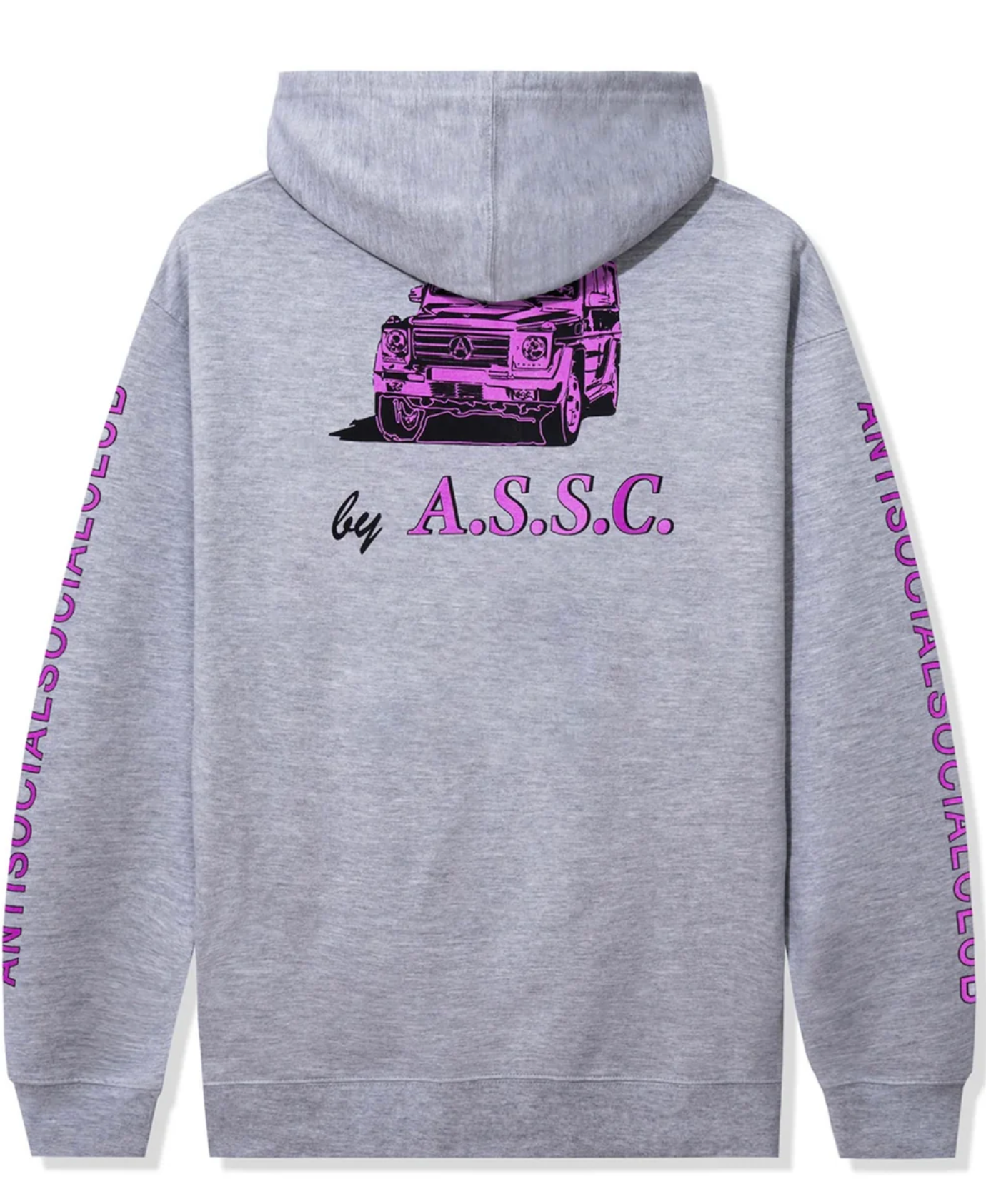 Anti Social Social Club Berlin Hoodie Heather Grey