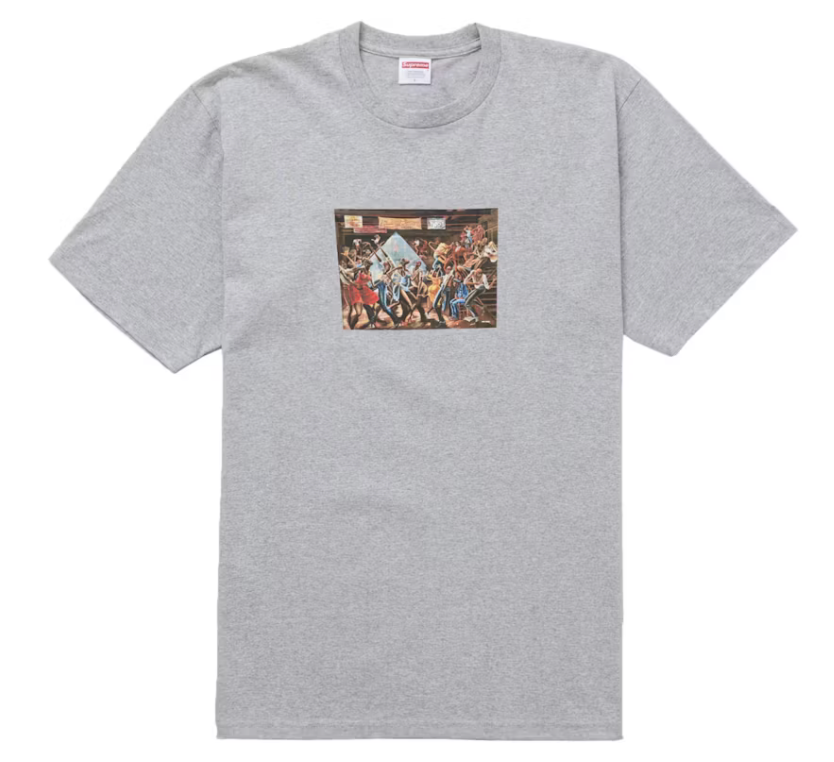 Supreme "Ernie Barnes" Tee Shirt (Grey) SS25