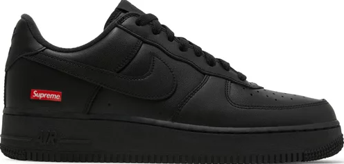 Nike Air Force One X Supreme Low "Black"