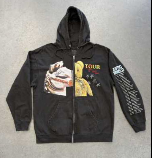 Cactus Jack Tour Zip-up "Wish You Were Here"