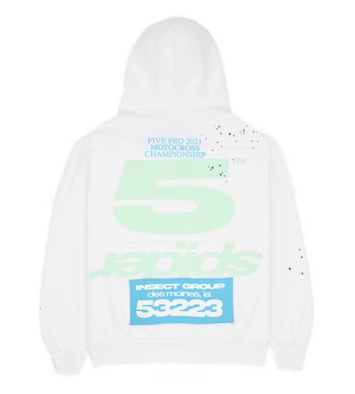 Sp5der Adult Sweatshirt "Egg Shell"