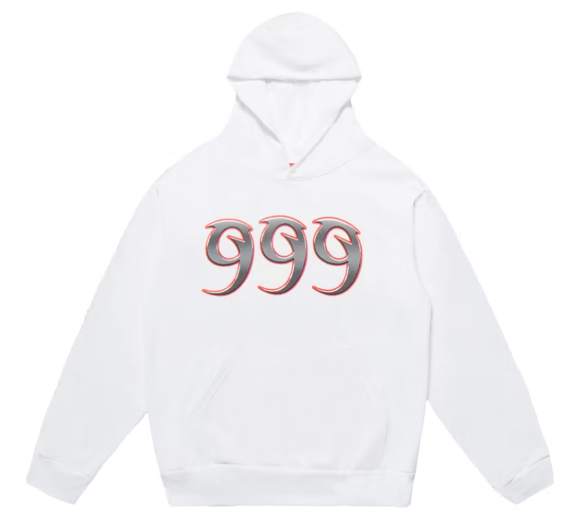 Vlone Juice Wrld "Blade" Hoodie White