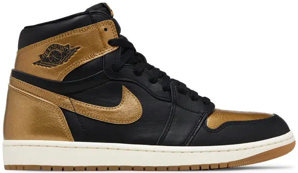 Air Jordan 1 "Black Metallic Gold"