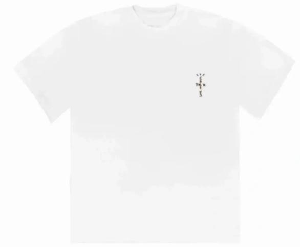 Travis Scott Basic tee (White/brown)