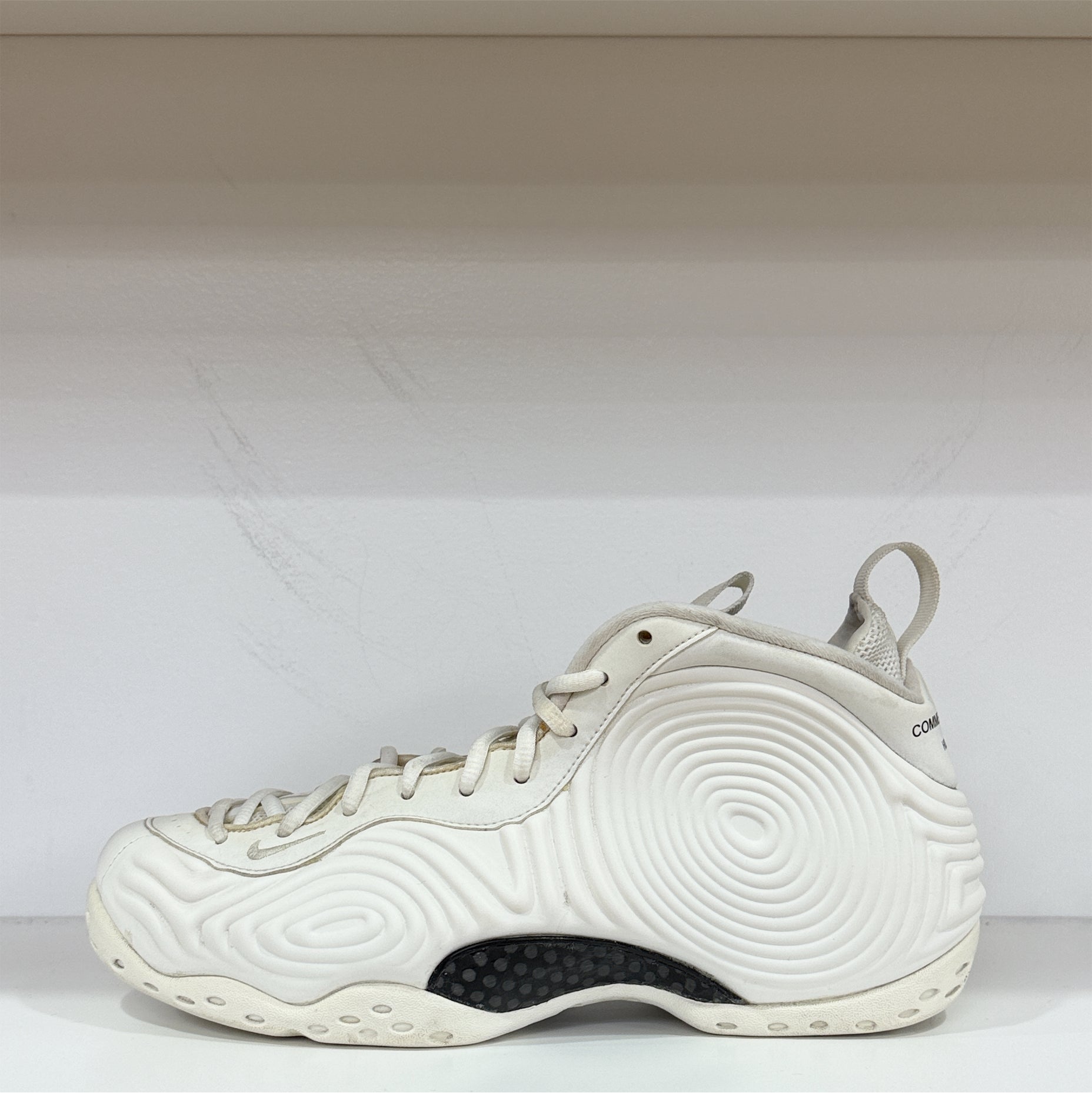 Nike Air Foamposite One "Comme des Garcons Homme Plus" (White)(Pre-Owned)