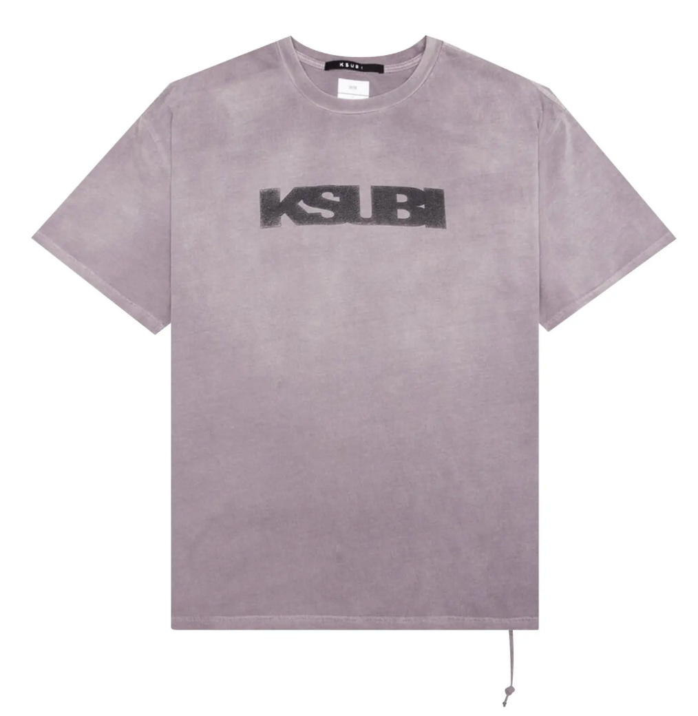 Ksubi "Sign Of The Times" Biggie Short Sleeve Tee Shirt Haze