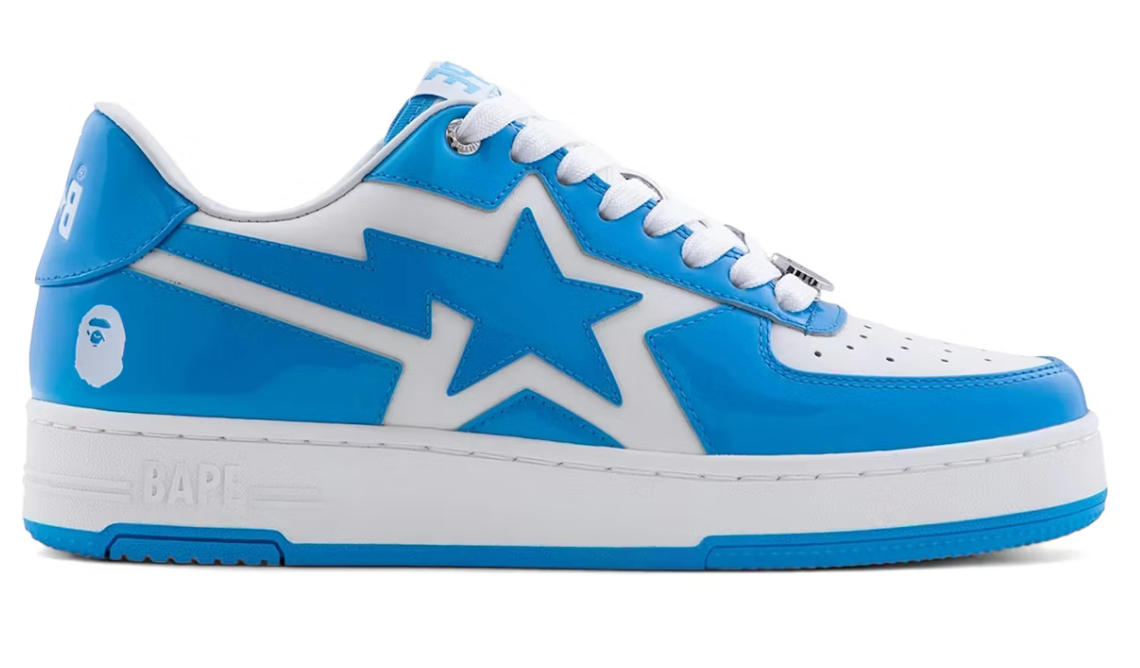 A Bathing Ape Bape Sta Icon Low "#1 Blue"
