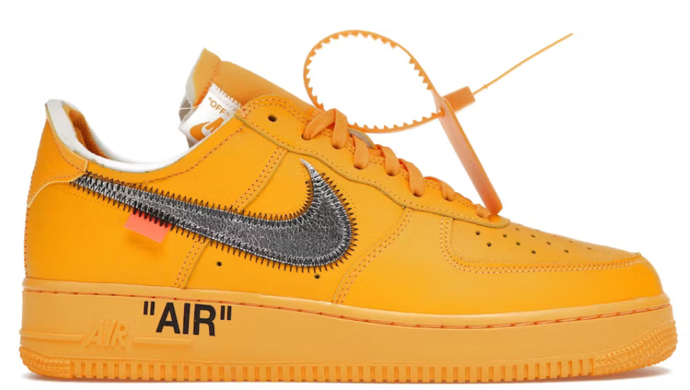 Nike Air Force 1 Low X Off-White “ICA University Gold”*