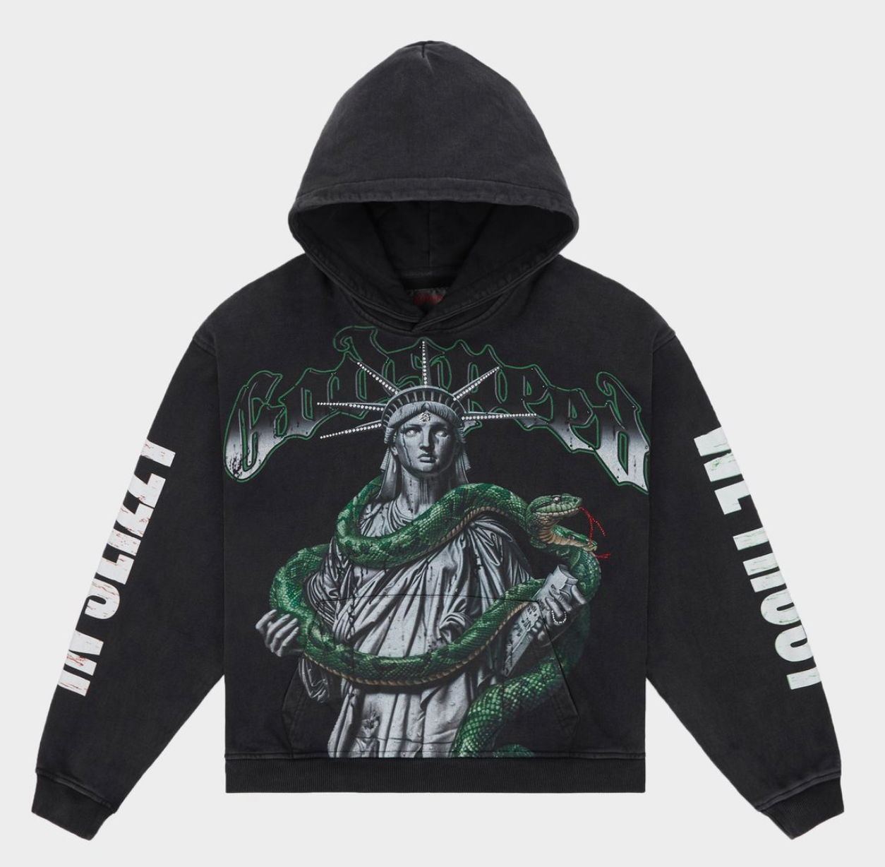 Godspeed Top 5 Slizzy VVS Hoodie "Black Wash"