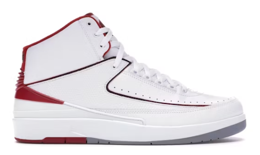 Air Jordan 2 Retro "White Red" (2014)