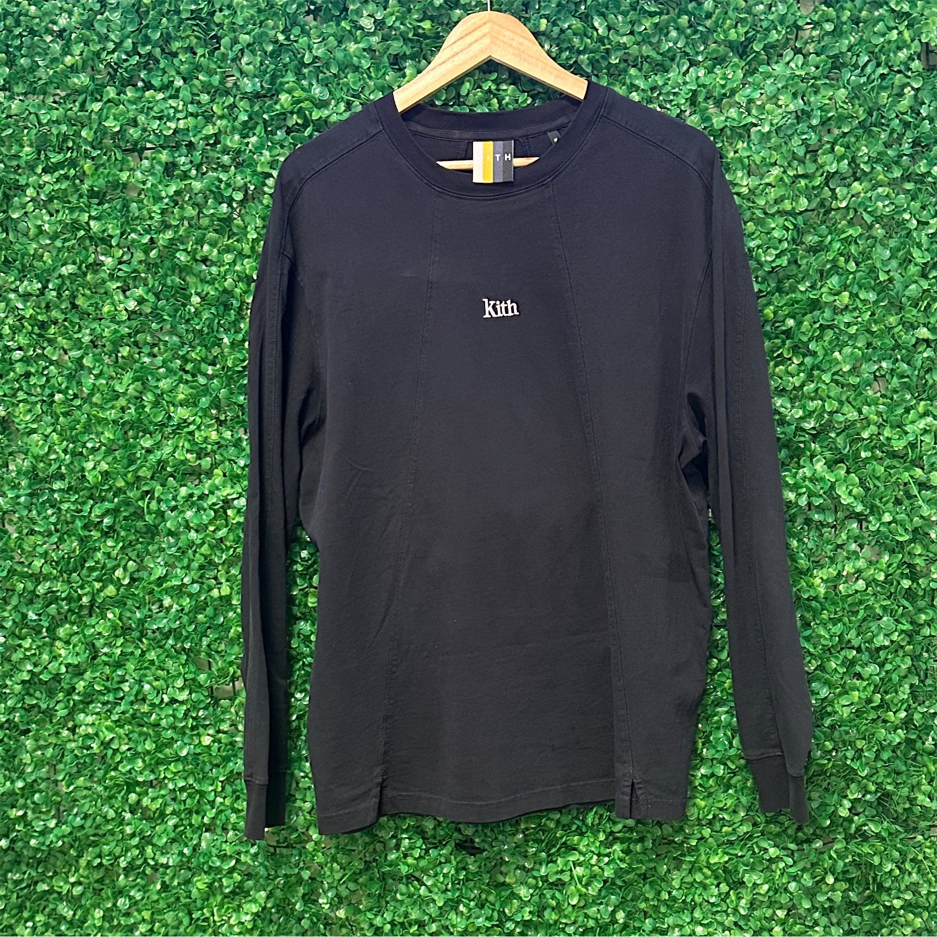 Kith Long Sleeve (Black)(Pre-Owned)