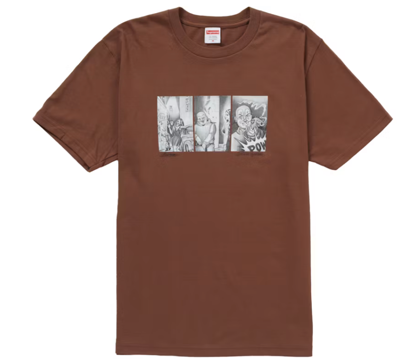 Supreme Mister Cartoon Pow Tee (Brown)