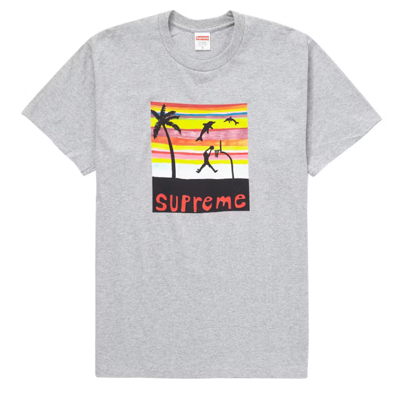 Supreme "Dunk" Tee (Grey) SS21