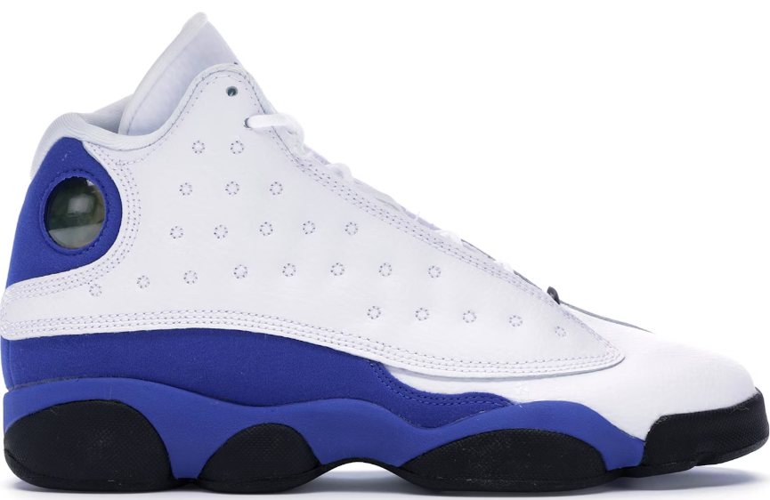 Air Jordan 13 "White Hyper Royal Black"