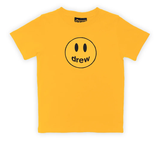 Drew Mascot Tee (Yellow)