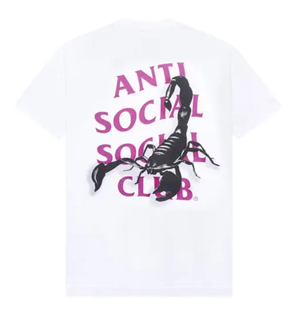 Anti Social Club "Moodsting"(White)