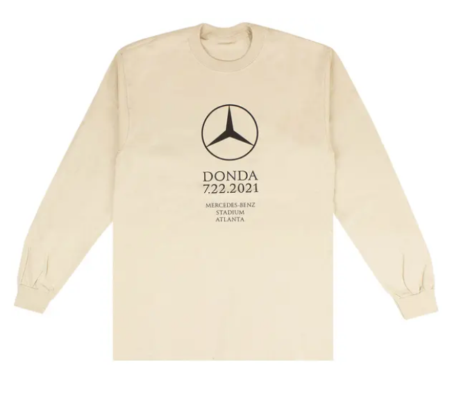 Donda Mercedes Benz Stadium Long Sleeve shirt