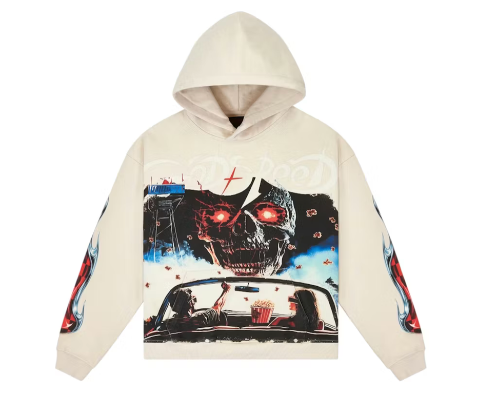 Godspeed Drive In Hoodie "Bone"