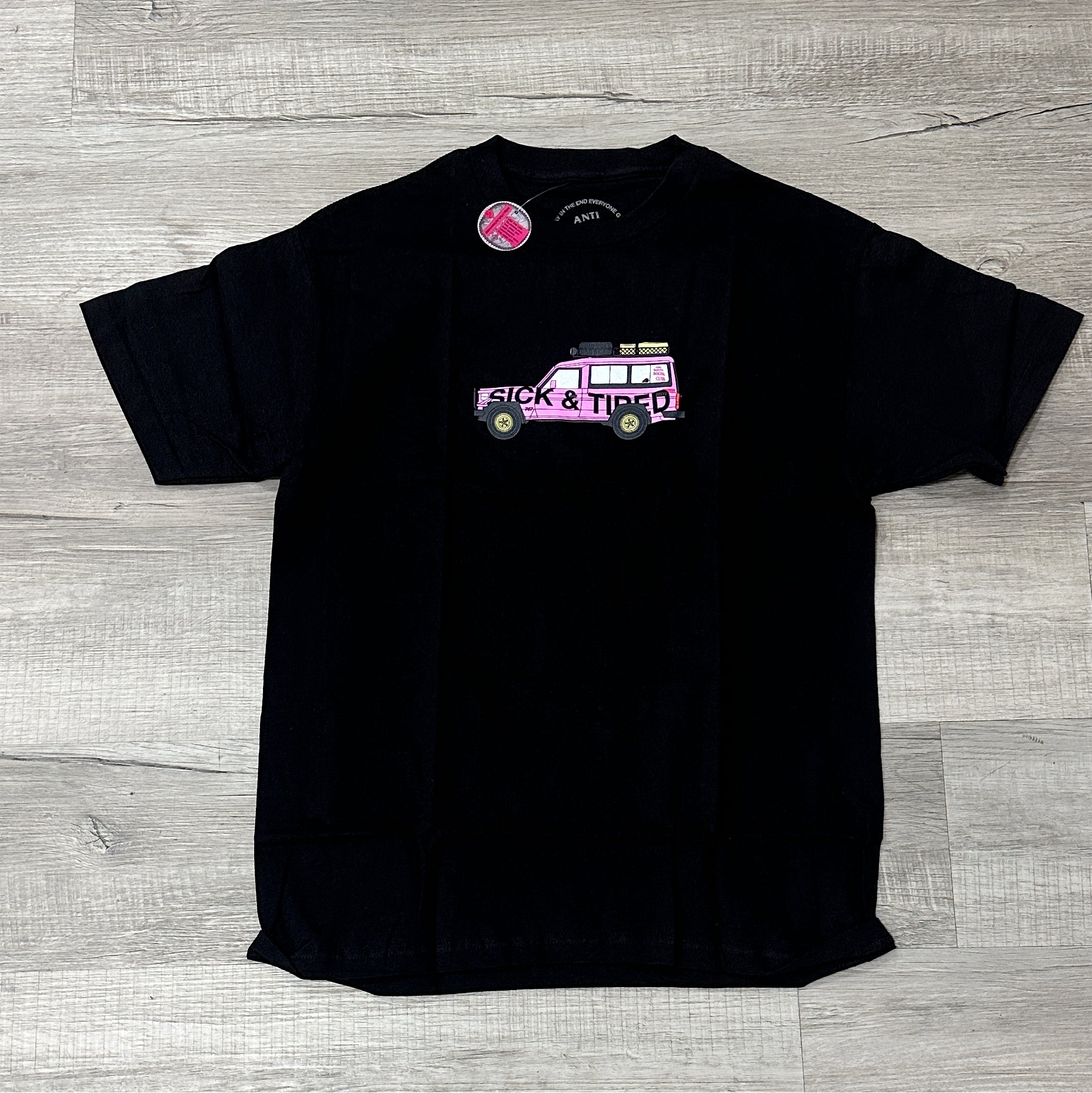 Anti Social Club Everyone In LA Tee "Black"