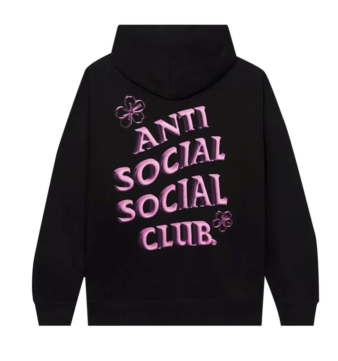 Anti Social Social Club Coral Crush Hoodie 'Black'