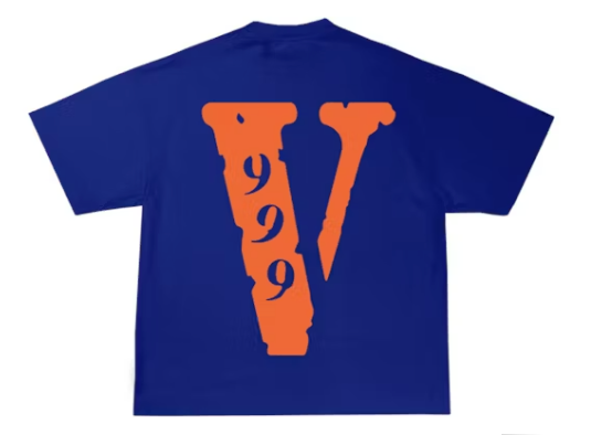 Juice Wrld x Vlone 999 Tee "Blue"